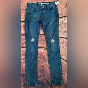 Volcom Brand Jeans Super Skinny  Blue Denim Womens Size 5‎